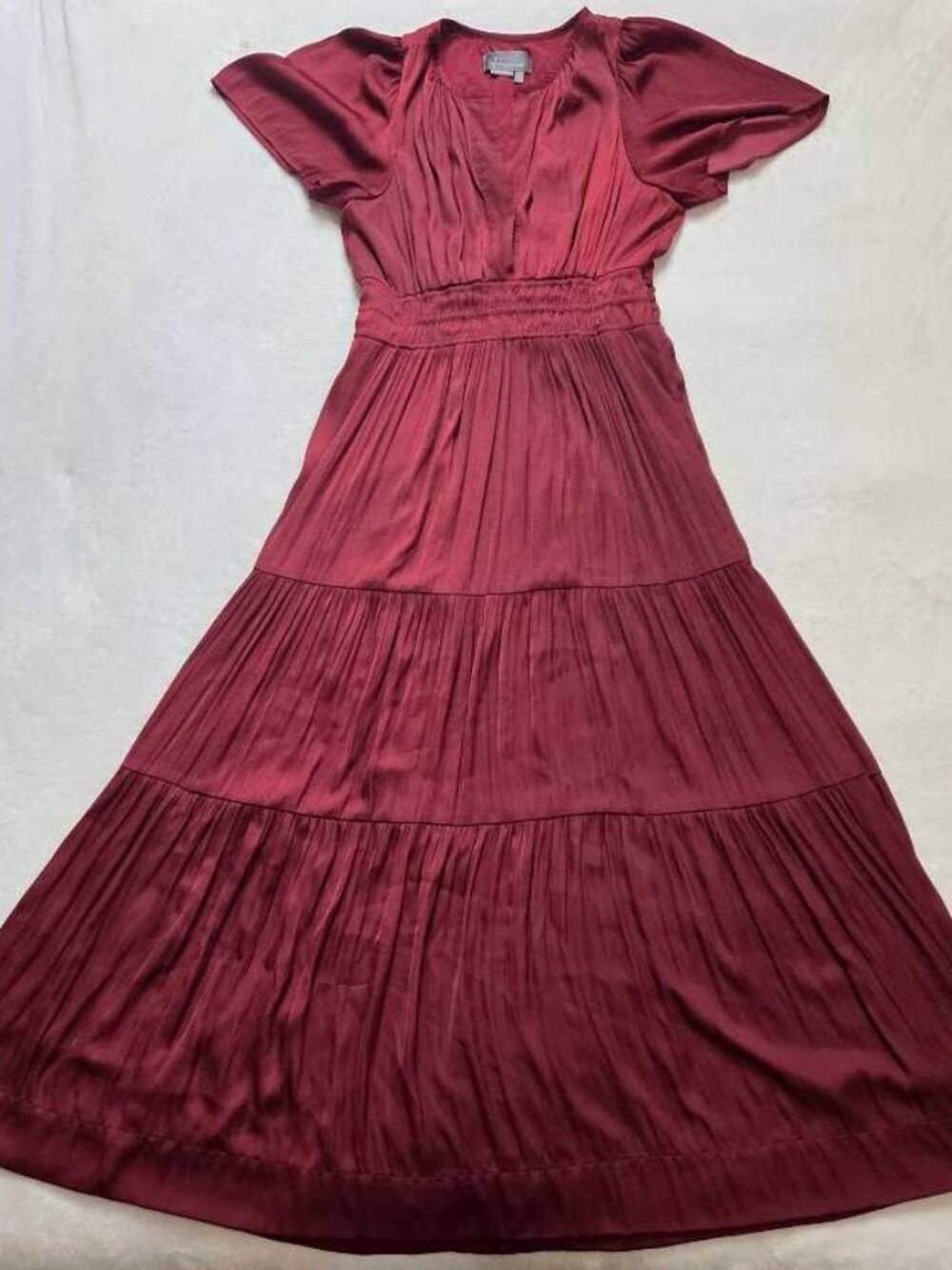 S By Anthropologie The Somerset maxi dress in red #4